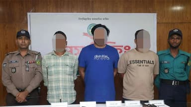 চট্টগ্রামে শিল্পপতির বাড়িতে গুলিবর্ষণ: সাজ্জাদ বাহিনীর তিন সদস্য গ্রেপ্তার