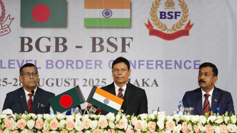 সীমান্তে নিরাপত্তা ও সহযোগিতার অঙ্গীকারে শেষ হলো বিজিবি-বিএসএফ সম্মেলন