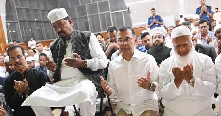 স্পিকারের স্ত্রীর রূহের মাগফিরাত কামনায় জাতীয় সংসদে দোয়া মাহফিল