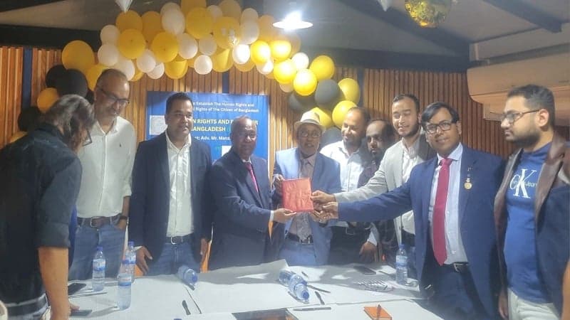 পর্তুগালে অ্যাডভোকেট মনজিল মোরশেদকে সংবর্ধনা, প্রবাসীদের ঐক্যের অঙ্গীকার
