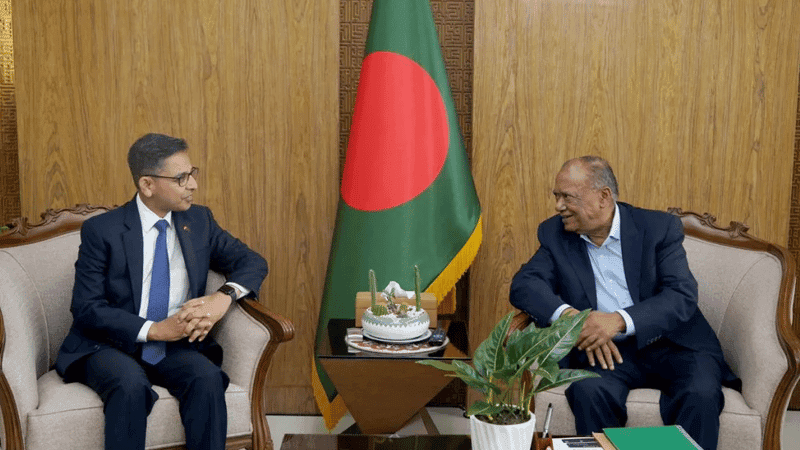 পরিবেশমন্ত্রীর সঙ্গে ভারতীয় হাইকমিশনারের বৈঠক