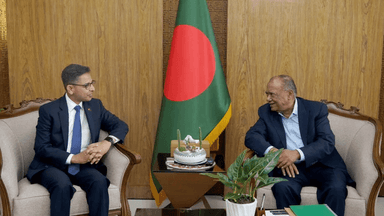 পরিবেশমন্ত্রীর সঙ্গে ভারতীয় হাইকমিশনারের বৈঠক