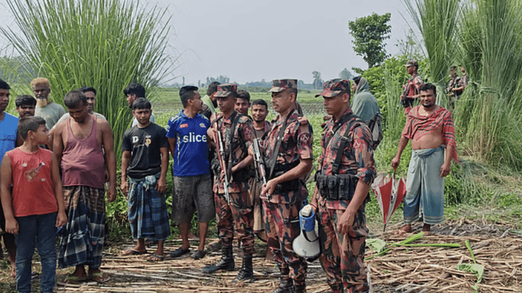 হাটখোলা সীমান্তে বৃদ্ধকে পুশ ইনের চেষ্টা বিএসএফের, বিজিবির পুশব্যাক