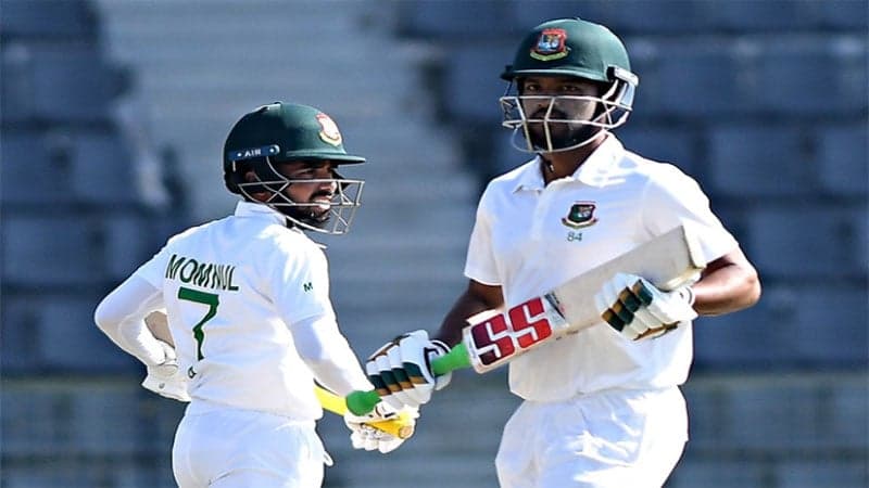 শান্তর সেঞ্চুরিতে দিনটা হলো বাংলাদেশের