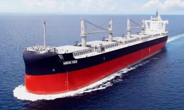 যুক্তরাষ্ট্র থেকে ৬০ হাজার ৮৭৫ মেট্রিক টন গম নিয়ে জাহাজ মোংলা বন্দরে