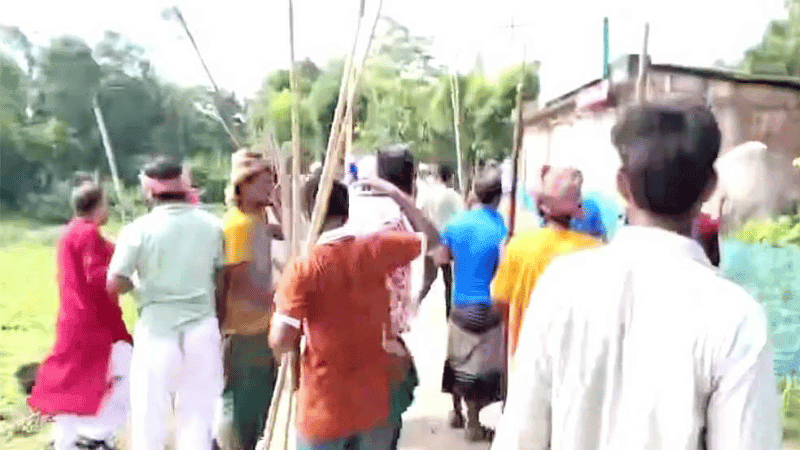 ‘গোপনে ছবি ধারণ’, হবিগঞ্জে সংঘর্ষে আহত অর্ধশতাধিক