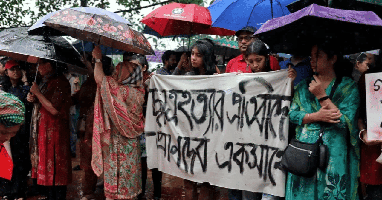 রাজধানীর বিভিন্ন স্থানে বিক্ষোভ, বিচার দাবি