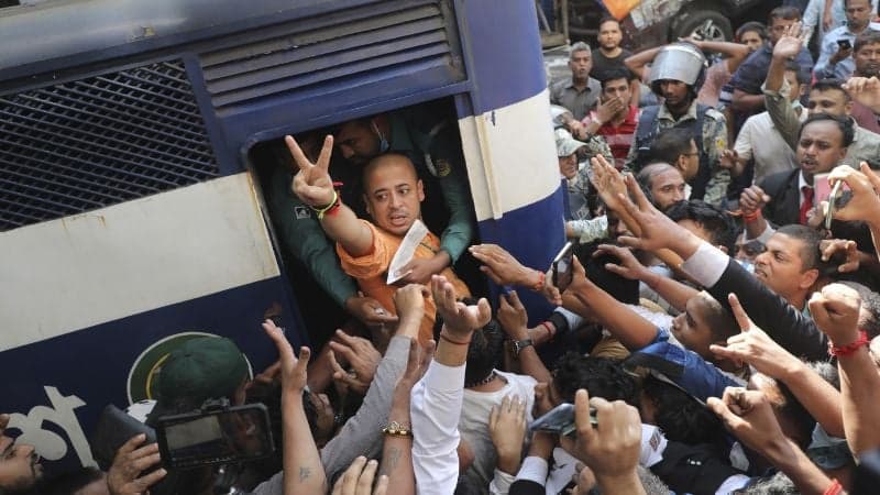 চিন্ময় কৃষ্ণের জামিন শুনানি ৩ ডিসেম্বর