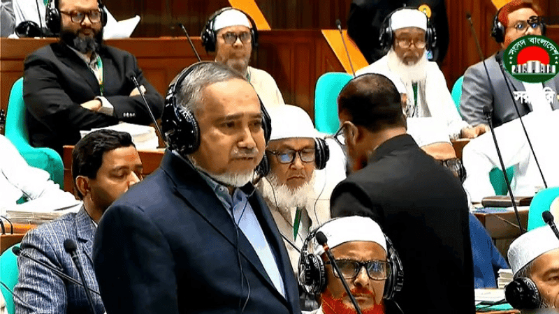 সংসদের শোকপ্রস্তাব ‘একপেশে’, দাবি বিরোধীদলীয় উপনেতার