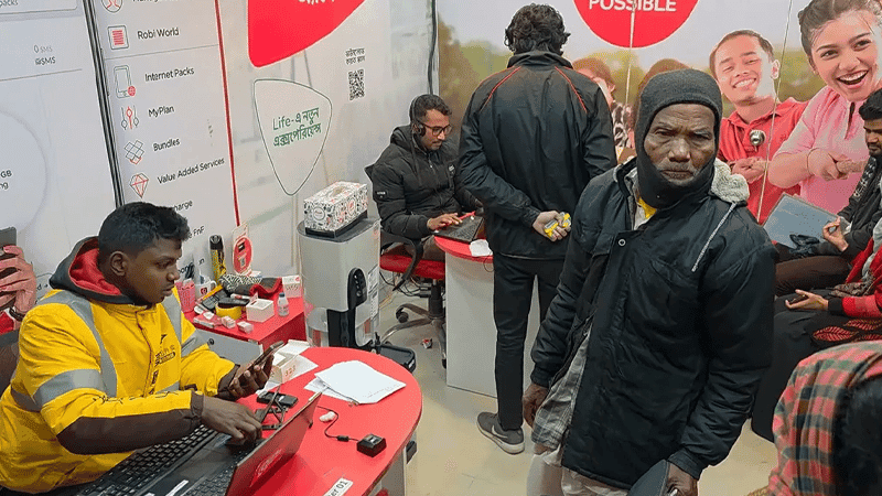 বিনামূল্যে সিম কিনেই মামলার আসামি!