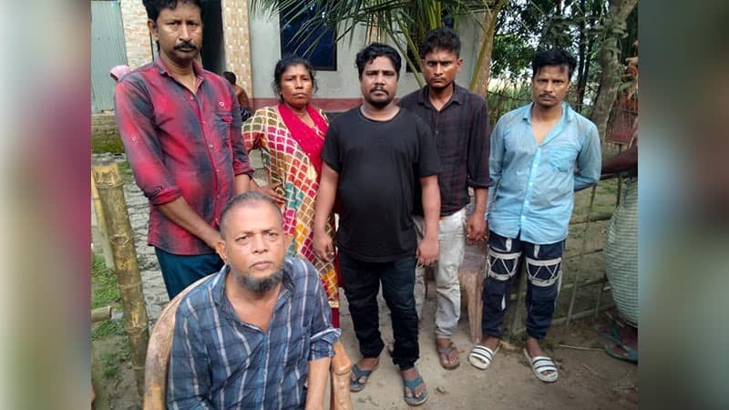 লালমনিরহাট সীমান্ত দিয়ে ৬ জনকে পুশ-ইন করেছে বিএসএফ