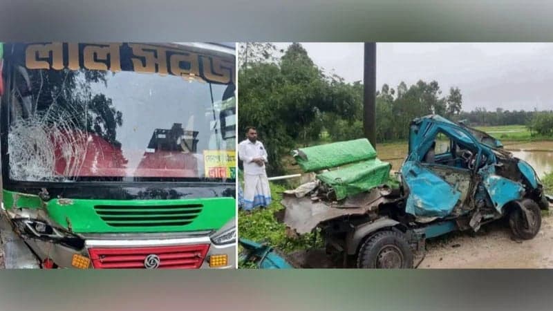 চট্টগ্রাম-কক্সবাজার মহাসড়কে লেগুনা-বাস সংঘর্ষে নিহত ৪