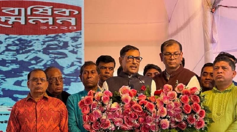 ভারত পাশে ছিল বলেই নির্বাচন নিয়ে কোনো দেশ অশুভ খেলার সাহস পায়নি: ওবায়দুল কাদের