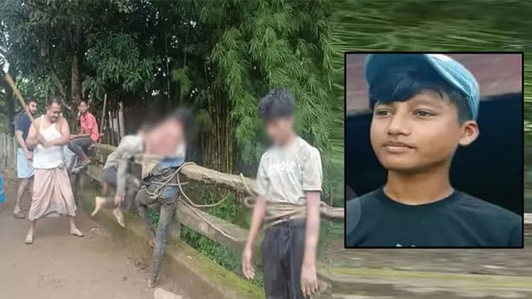 ফটিকছড়িতে বাবার সামনেই পিটিয়ে হত্যা করা হয় কিশোর মাহিনকে