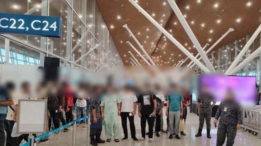 ৩০ বাংলাদেশিসহ ২৪২ জন অভিবাসীকে ফেরত পাঠালো মালয়েশিয়া