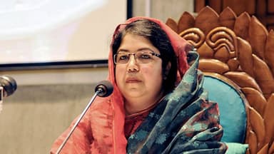 কারামুক্ত সাবেক স্পিকার শিরীন শারমিন চৌধুরী