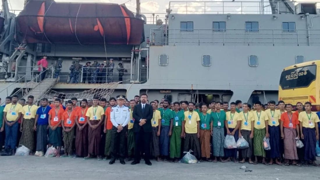 মিয়ানমার থেকে রবিবার দেশে ফিরছেন ৮৫ বাংলাদেশি