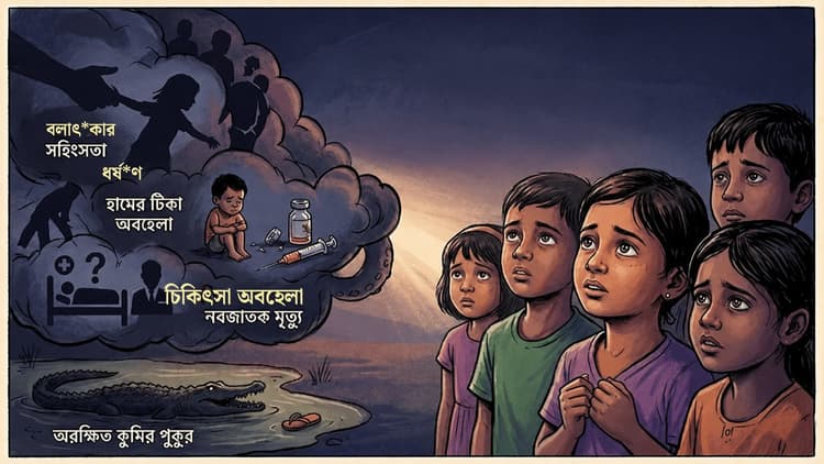 প্লিজ, আমাদের শিশুদের বাঁচান