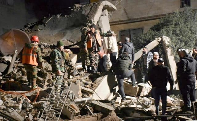 সিরিয়ার আলেপ্পো অঞ্চলে ইসরাইলি বাহিনীর হামলা