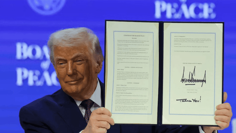 ‘শান্তি বোর্ড’ গঠনের ঘোষণা ট্রাম্পের