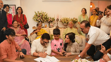 বিয়ে করলেন আমির খান ও গৌরী স্প্র্যাট