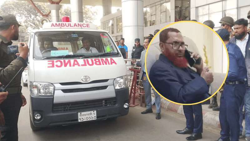 অর্ধকোটি টাকাসহ আটক জেলা জামায়াতের আমির হাসপাতালে ভর্তি