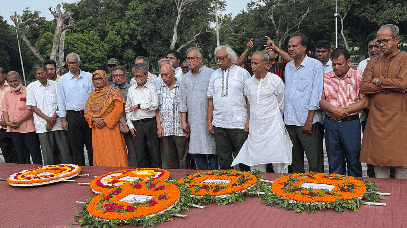 মুজিবনগর দিবসে রাষ্ট্রীয় কর্মসূচি না থাকায় নাগরিক সমাজের ক্ষোভ 