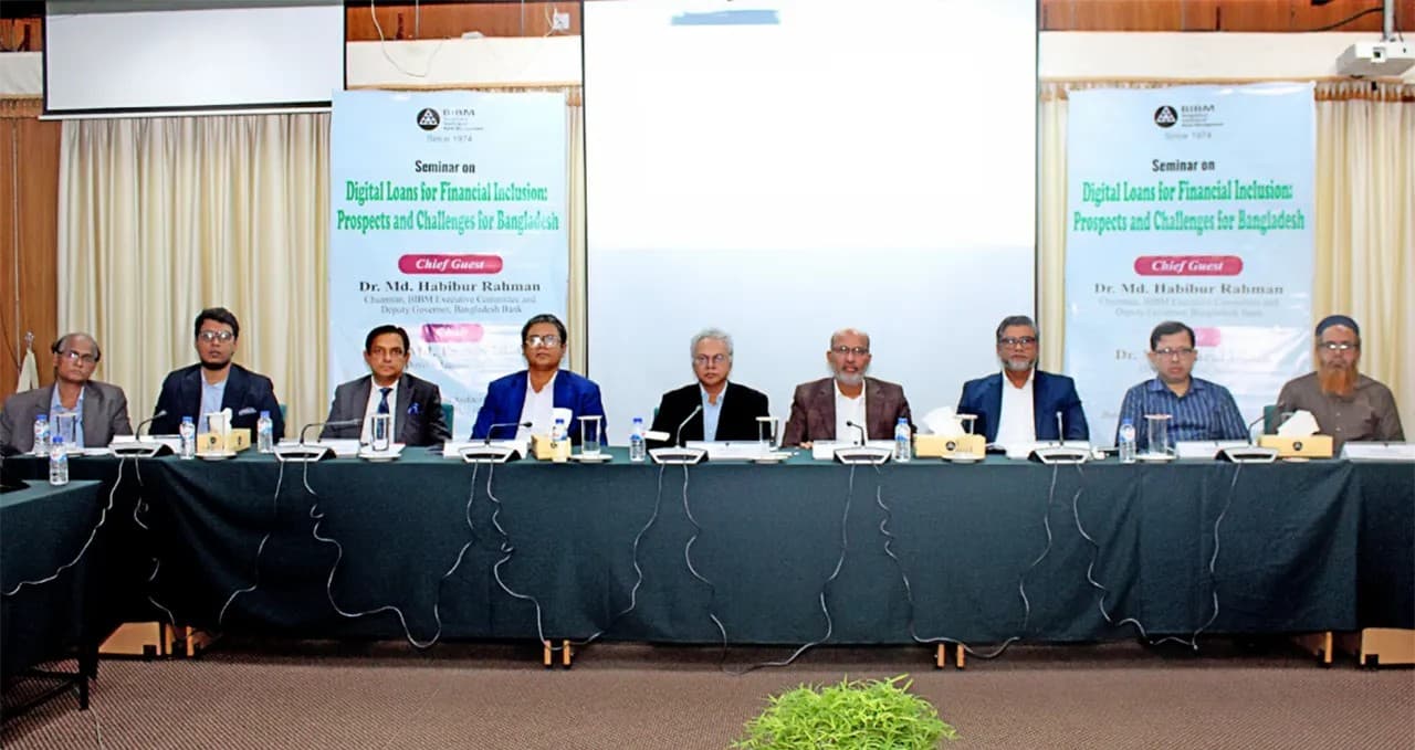 ডিজিটাল ঋণগ্রহীতাদের ৩০-৪০ শতাংশই গ্রামের মানুষ: বিআইবিএম গবেষণা