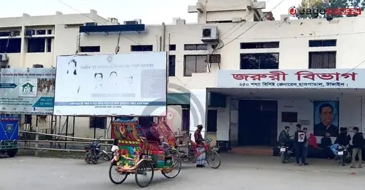 টাঙ্গাইলে হামের উপসর্গ নিয়ে ১ ‍দিনে হাসপাতালে ভর্তি ১৪ শিশু