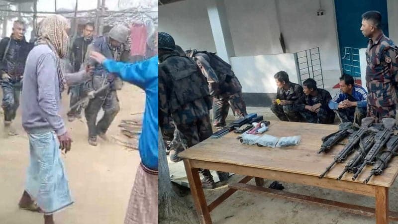 'প্রাণ বাঁচাতে বাংলাদেশে আশ্রয় নিয়েছে মিয়ানমার আর্মি, সীমান্তরক্ষী'