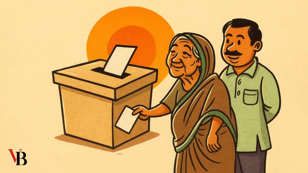 ভোট, ব্যালট, ব্যঙ্গ: একটি গণতান্ত্রিক অনিশ্চয়তার প্রতিকৃতি