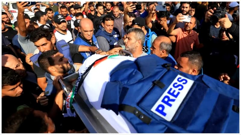 গাজা যুদ্ধে ৬৩ সাংবাদিক নিহত, নিখোঁজ তিন