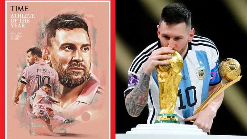 টাইম ম্যাগাজিনের ‘বর্ষসেরা ক্রীড়াবিদ’ হলেন মেসি