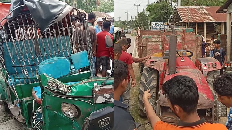 ময়মনসিংহে অটোরিকশা-লরি সংঘর্ষে প্রভাষকসহ নিহত ২