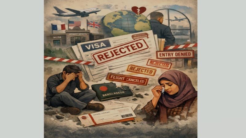 ভিসা কূটনীতিতে ব্যর্থ বাংলাদেশ?