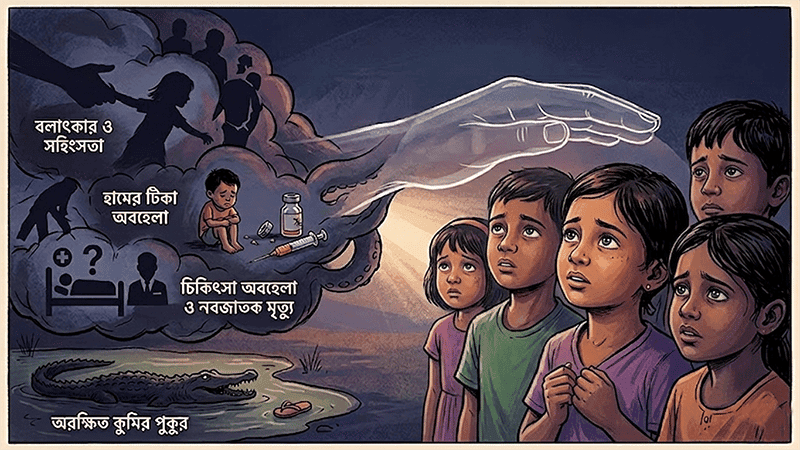 প্লিজ, আমাদের শিশুদের বাঁচান