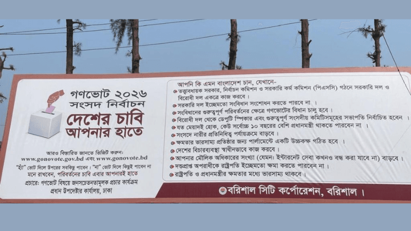 সরকারি কর্মকর্তা–কর্মচারীরা গণভোটে ‘হ্যাঁ’ বা ‘না’ প্রচার করতে পারবেন না
