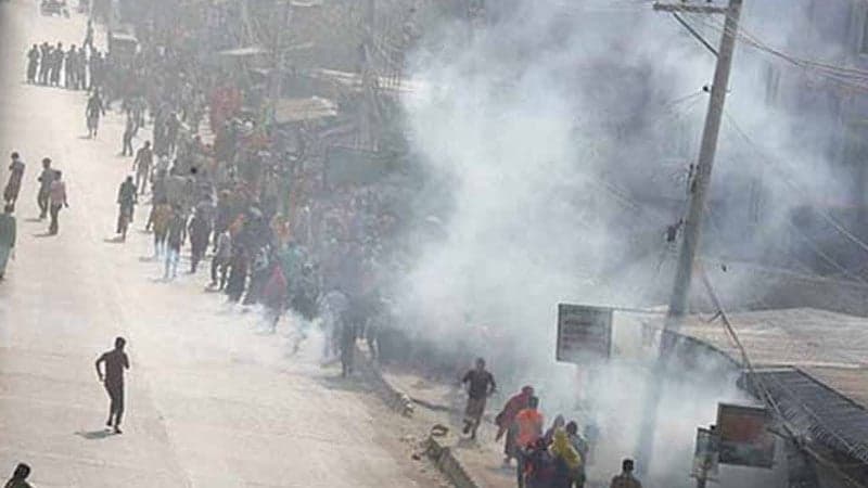 গাজীপুরে পুলিশের গুলিতে আহত পোশাক শ্রমিকের মৃত্যু