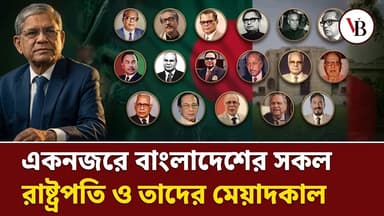 স্বাধীন বাংলাদেশের রাষ্ট্রপতি ছিলেন যারা