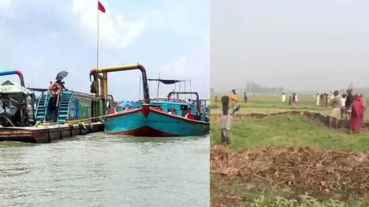 নবীনগরে অবৈধ বালু উত্তোলনে বাধা, গুলিবিদ্ধ ৬