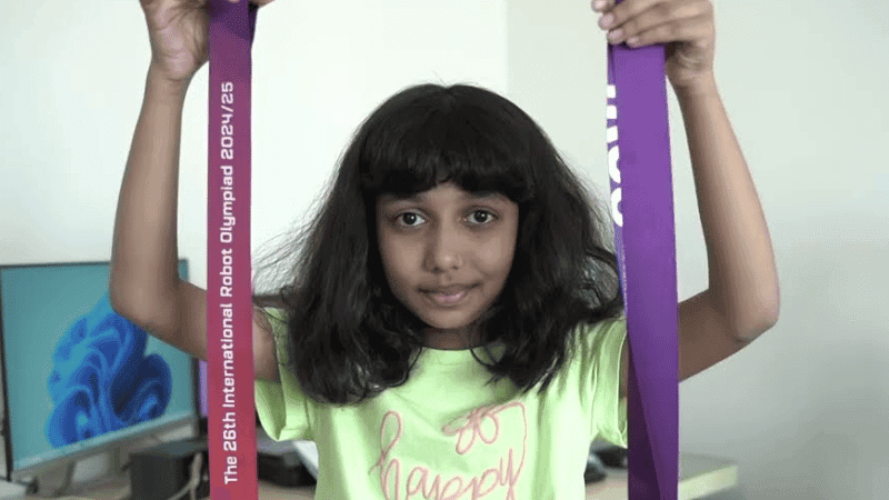 ৮ বছরের আরিয়েত্তির বিশ্বজয়