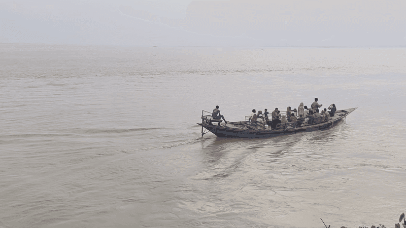 রাজশাহীতে বিপৎসীমার ২ মিটার নিচে পদ্মার পানি, বন্যার আশঙ্কা নেই