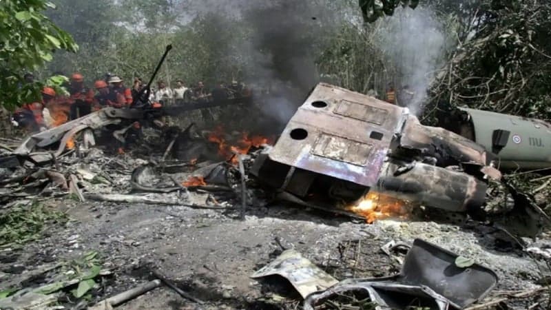 শ্রীলঙ্কায় হেলিকপ্টার দুর্ঘটনায় ৬ সেনা সদস্য নিহত