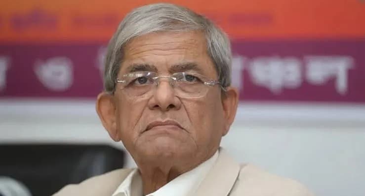 রাষ্ট্রপতি নির্বাচনে বিএনপির প্রার্থী মির্জা ফখরুল ইসলাম আলমগীর