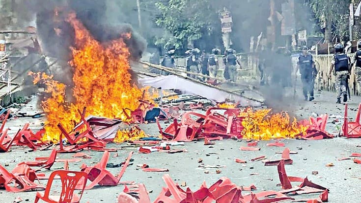 গোপালগঞ্জে পুলিশের ওপর হামলায় মামলা, আসামি ৪৭৫ জন