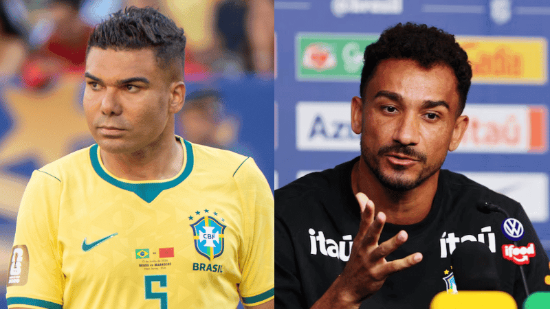 ব্রাজিল জাতীয় দল থেকে বিদায় নিলেন কাসেমিরো ও দানিলো
