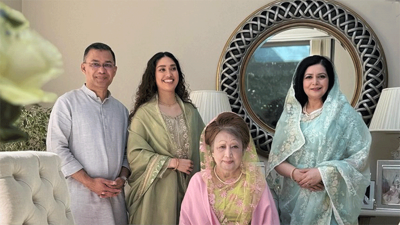 রাতে ভার্চুয়ালি ঈদ শুভেচ্ছা বিনিময় করবেন খালেদা জিয়া-তারেক রহমান