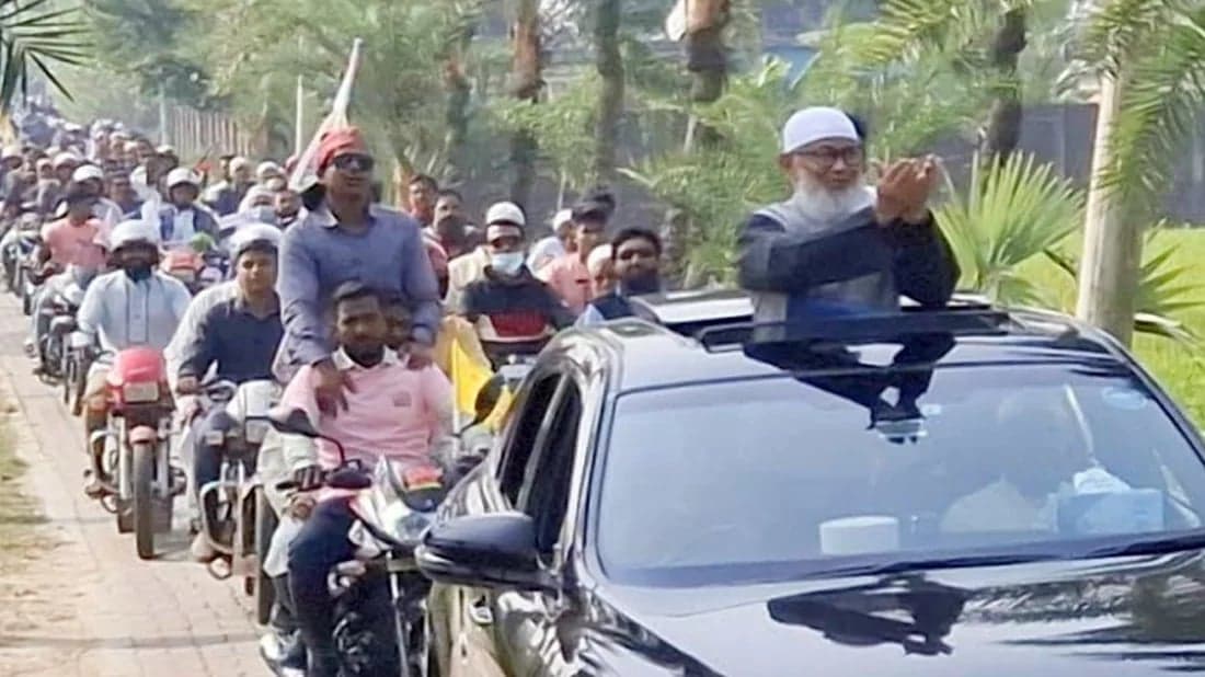 জামায়াত নেতার শোডাউনে মোটরসাইকেলের ধাক্কায় প্রাণ গেল বৃদ্ধের