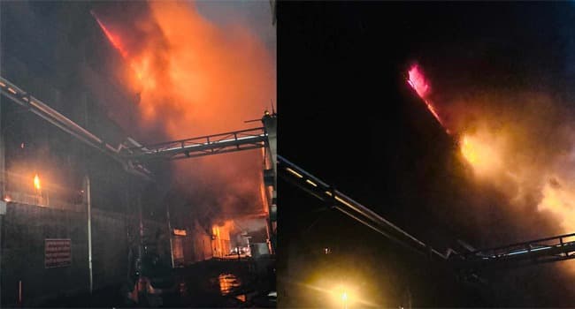 গাজী টায়ার কারখানার আগুন এখনো নিয়ন্ত্রণে আসেনি