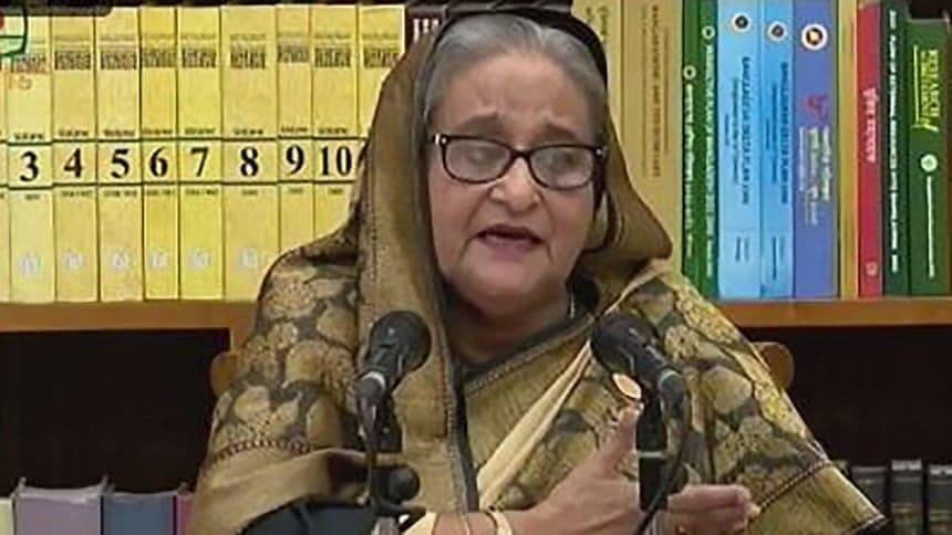 হঠাৎ নির্বাচন নিয়ে মাতামাতি সন্দেহজনক: প্রধানমন্ত্রী